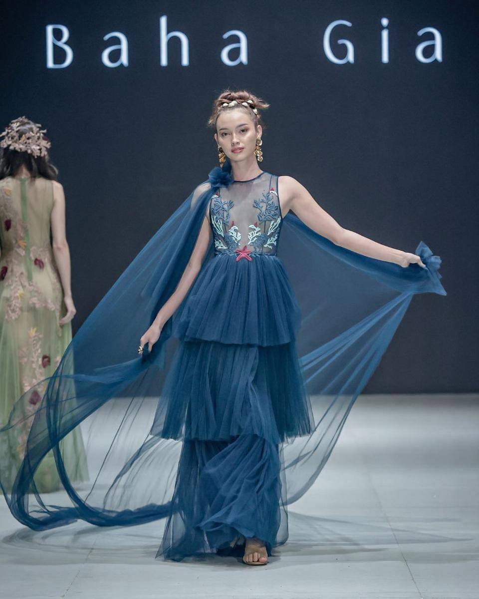 Koleksi Baha Gia di Plaza Indonesia Fashion Week (PIFW) 2025. (dok. PIFW)