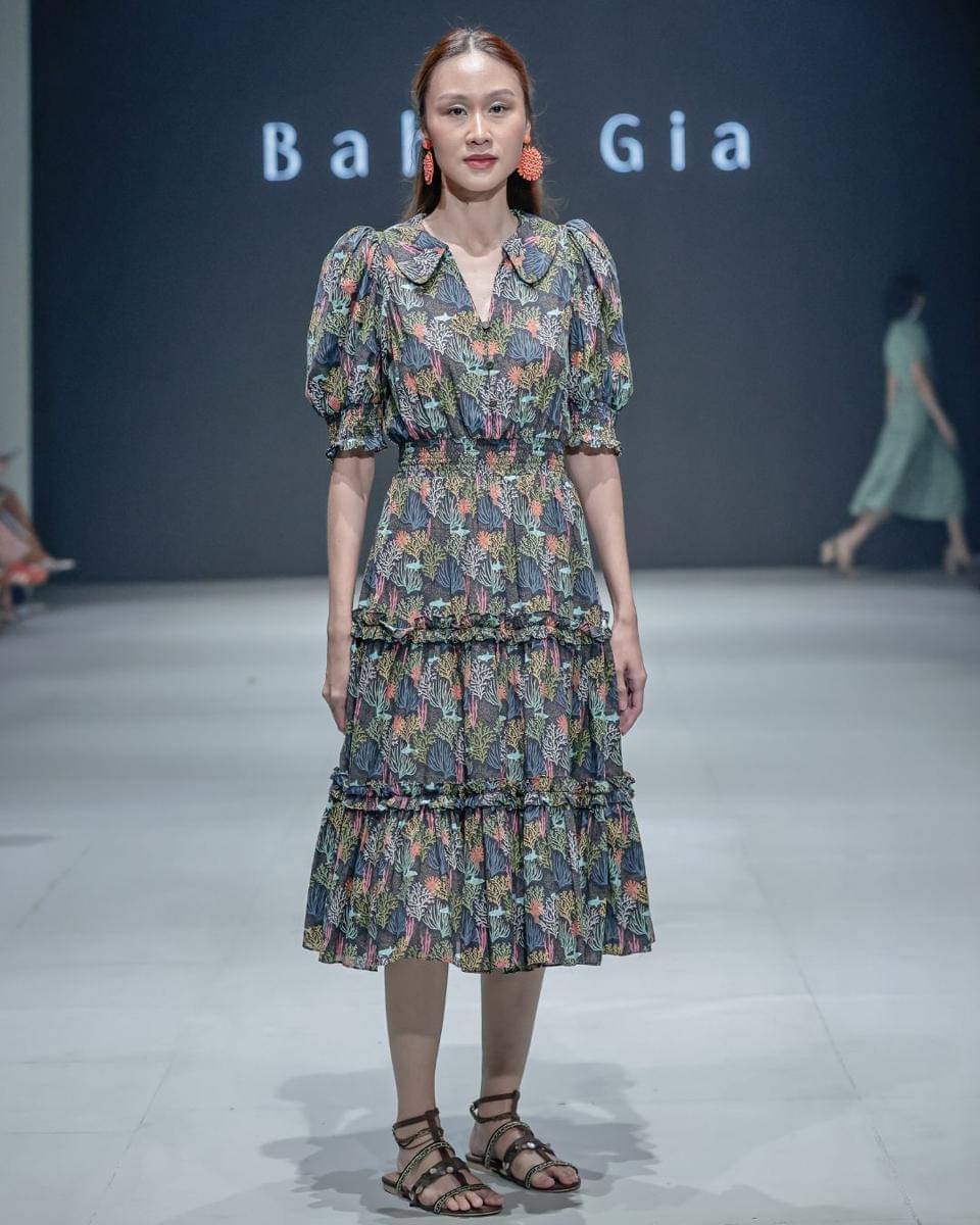 Koleksi Baha Gia di Plaza Indonesia Fashion Week (PIFW) 2025. (dok. PIFW)