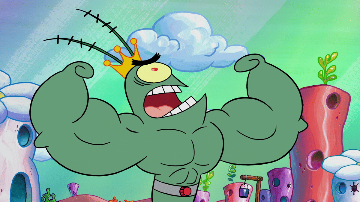 cuplikan SpongeBob SquarePants episode King Plankton