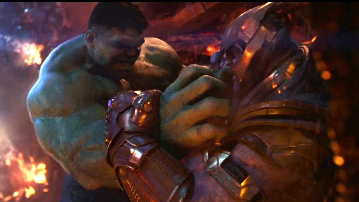 Hulk vs Thanos