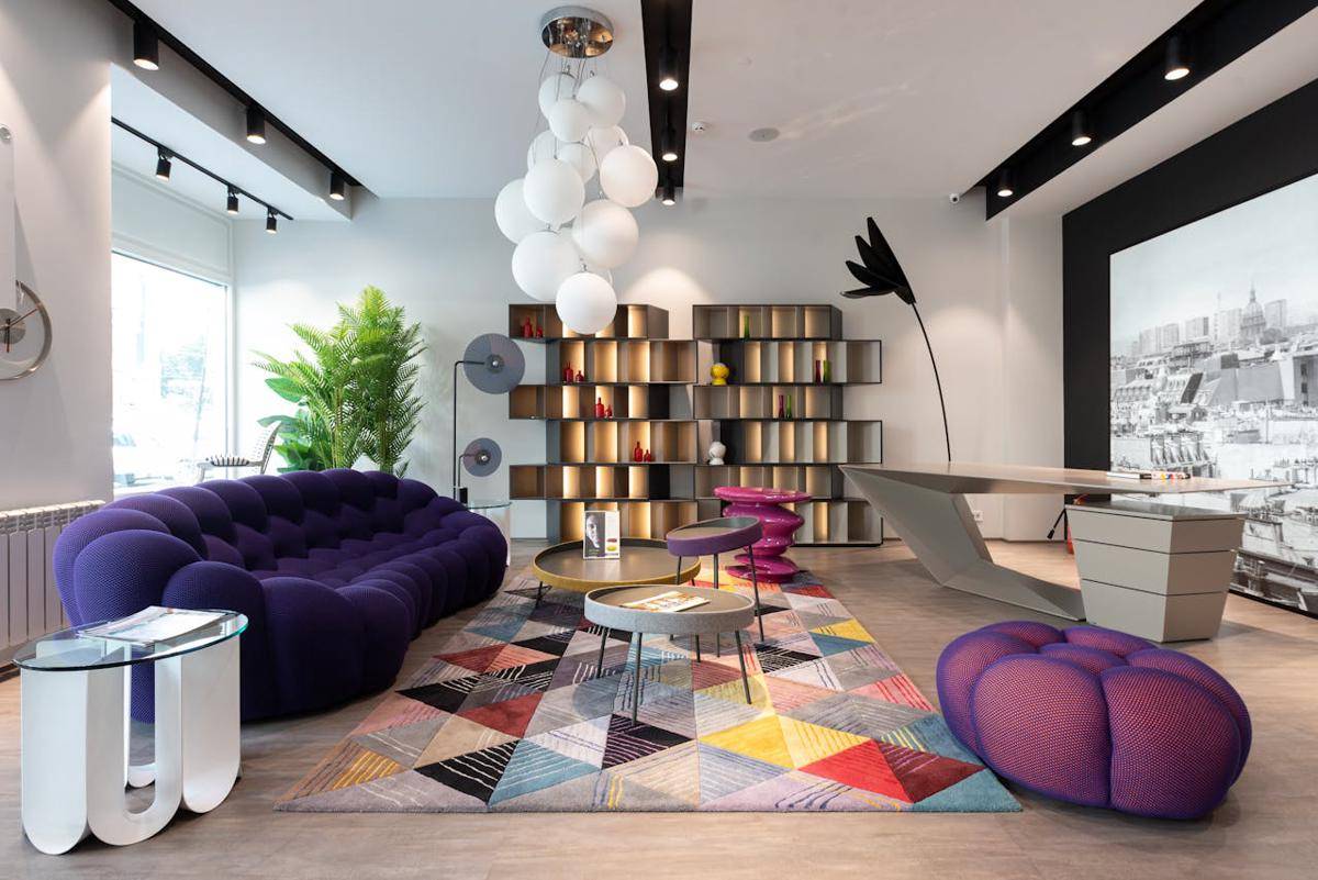ilustrasi interior industrial 