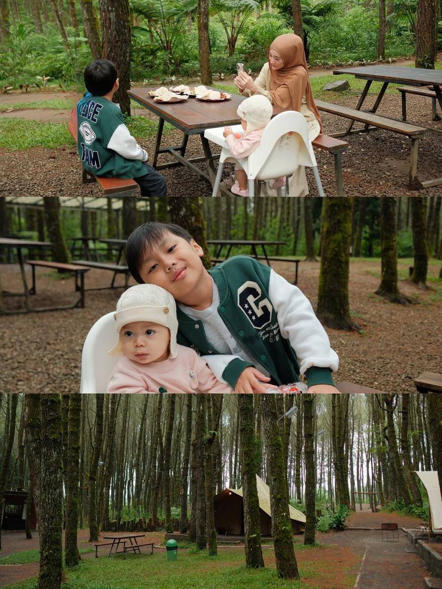 potret buah hati Larissa Chou
