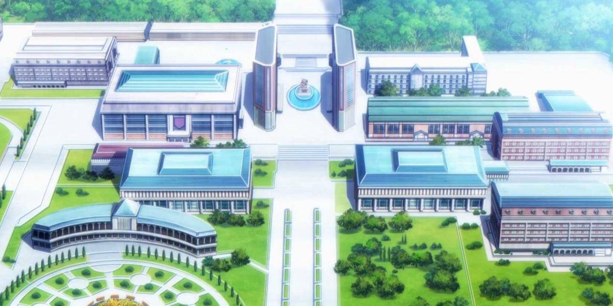 Midgar Academy dari anime The Eminance in Shadow (Dok. Studio Nexus)