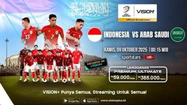 jadwal indonesia vs arab saudi WCQ 2026