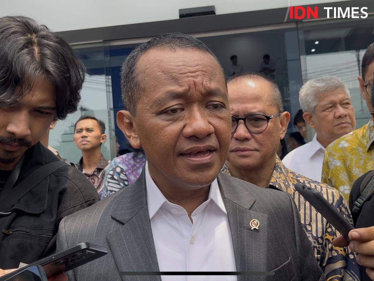 Menteri ESDM, Bahlil Lahadalia. (IDN Times/Vadhia Lidyana)