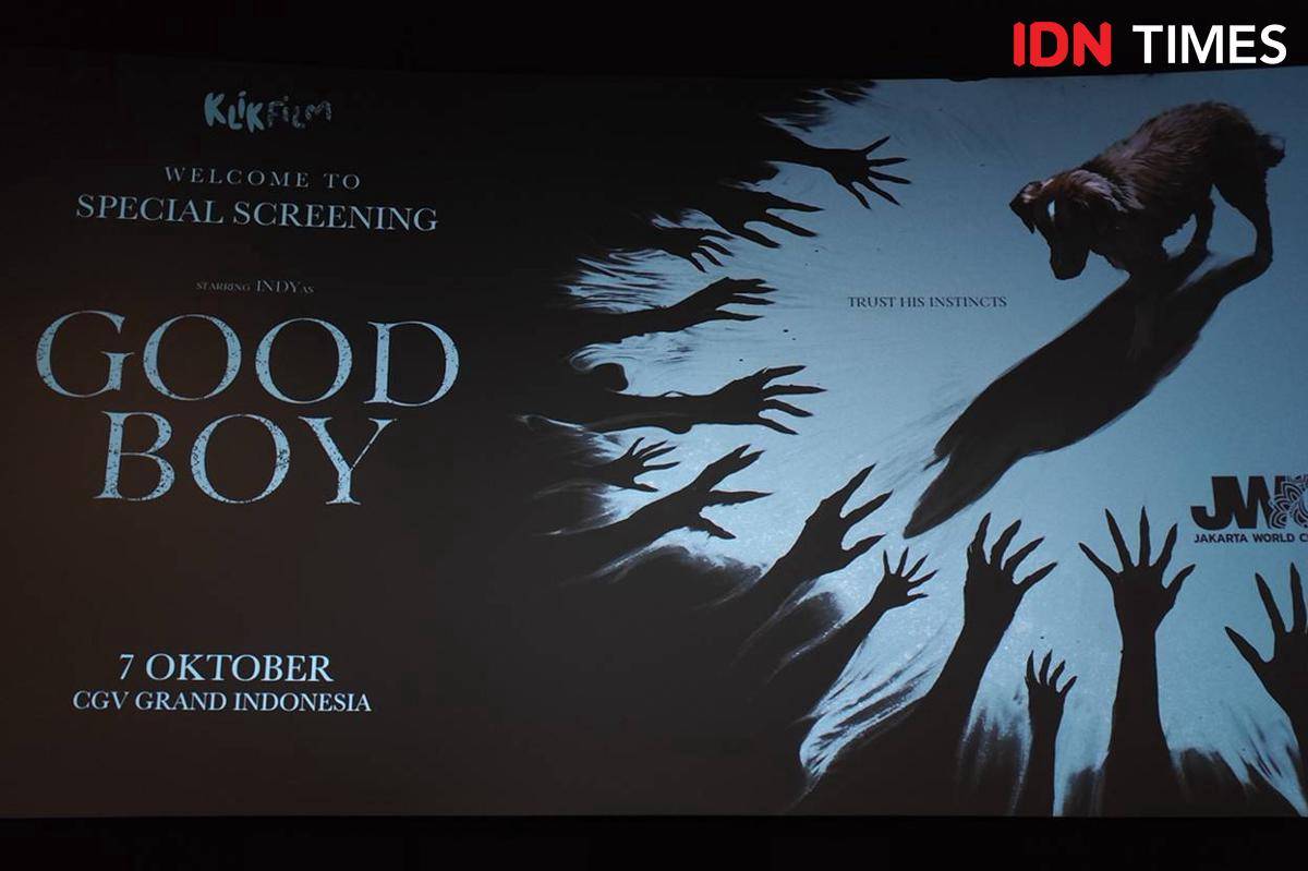 Special screening film "Good Boy" di CGV Grand Indonesia, Jakarta, Selasa (7/10/2025) 