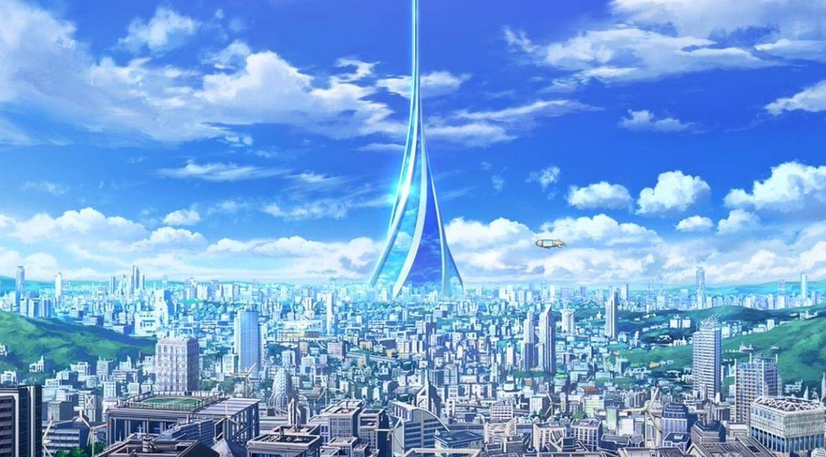 Academy City dari anime A Certain Magical Index (Dok. J.C.Staff Studios)