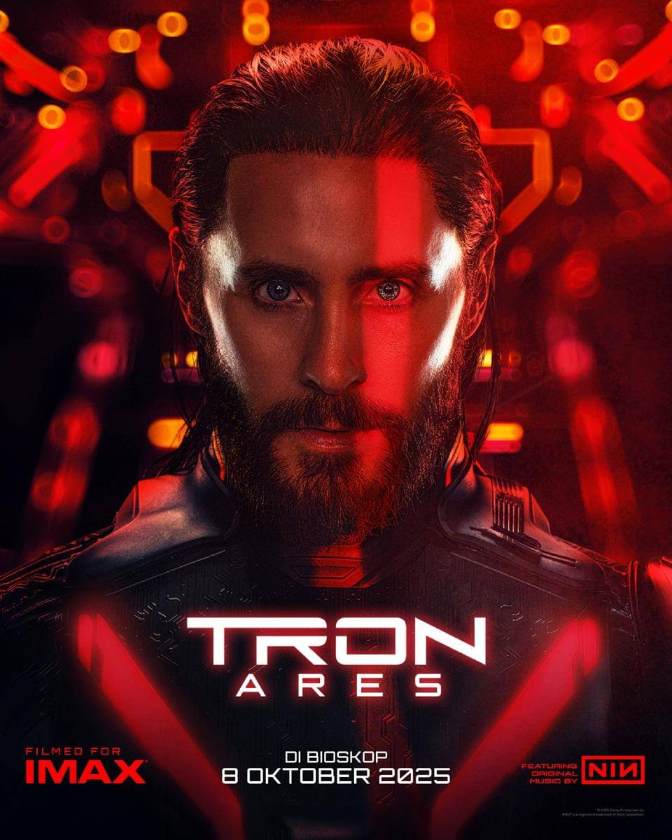 Ares (diperankan oleh Jared Leto). (Dok. Disney/Tron: Ares)