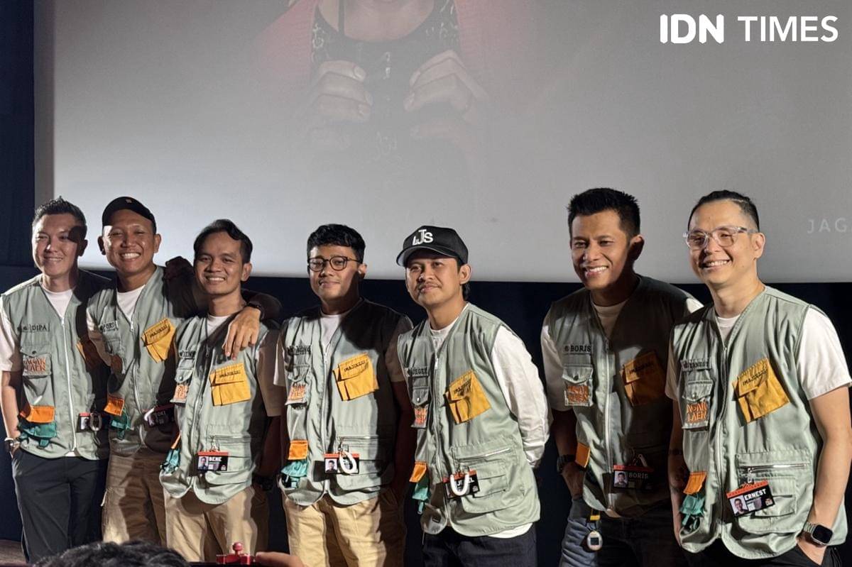 tim produksi Agak Laen: Menyala Pantiku pada Rabu (8/10/2025)