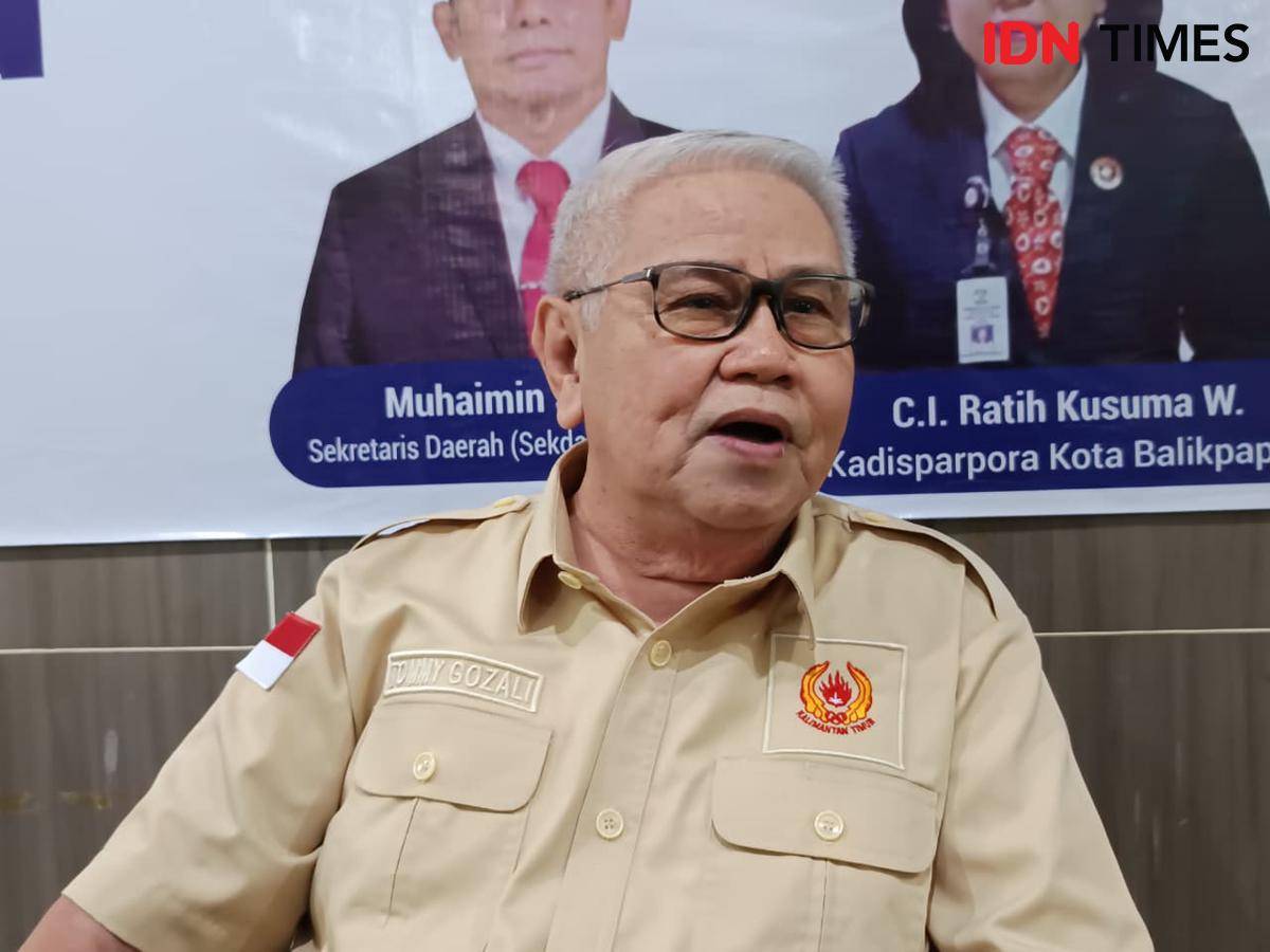 Ketua Caretaker KONI Balikpapan, Tommy Gazali. 