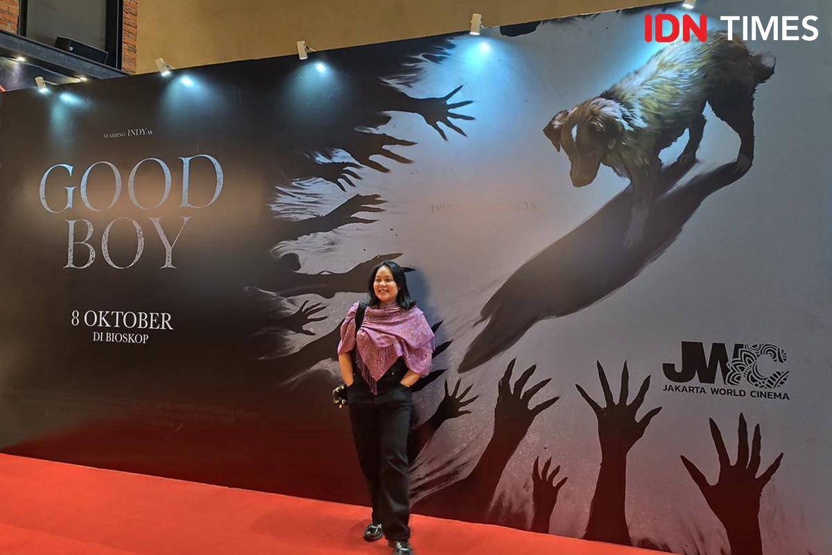 Special screening film "Good Boy" di CGV Grand Indonesia, Jakarta, Selasa (7/10/2025) 