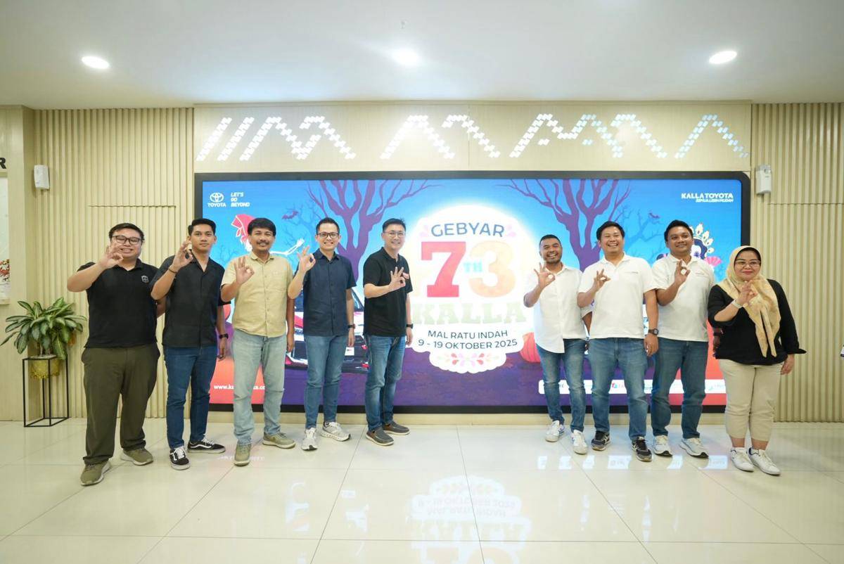 Kalla Toyota Banjir Hadiah di Gebyar 73th Kalla