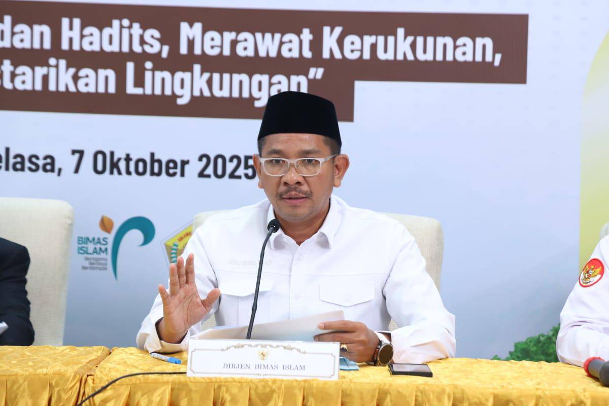 Dirjen Bimas Islam Kemenag Abu Rokhmad. (Dok. Kemenag)