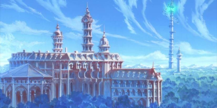 Luna Nova Academy dari anime Little Witch Academia (Dok. Trigger Studios)