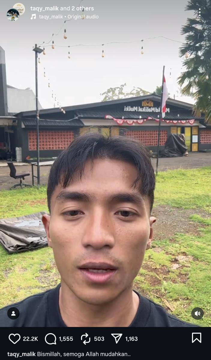 klarifikasi taqy malik