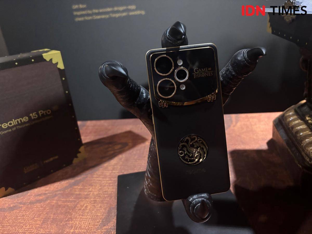 realme realme 15 Pro Game of Thrones Limited Edition (IDN Times/Rifki Wuda)