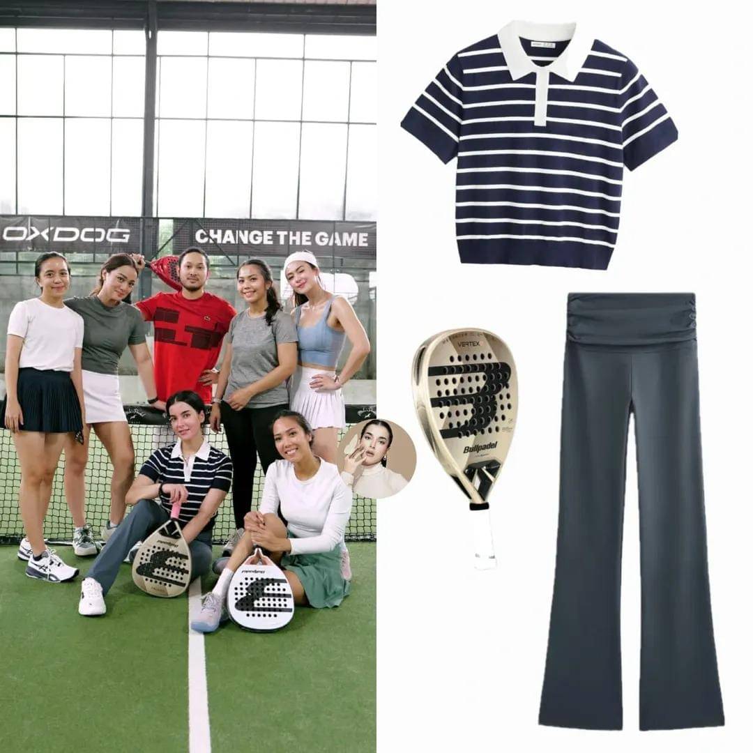 outfit padel Tasya Farasya