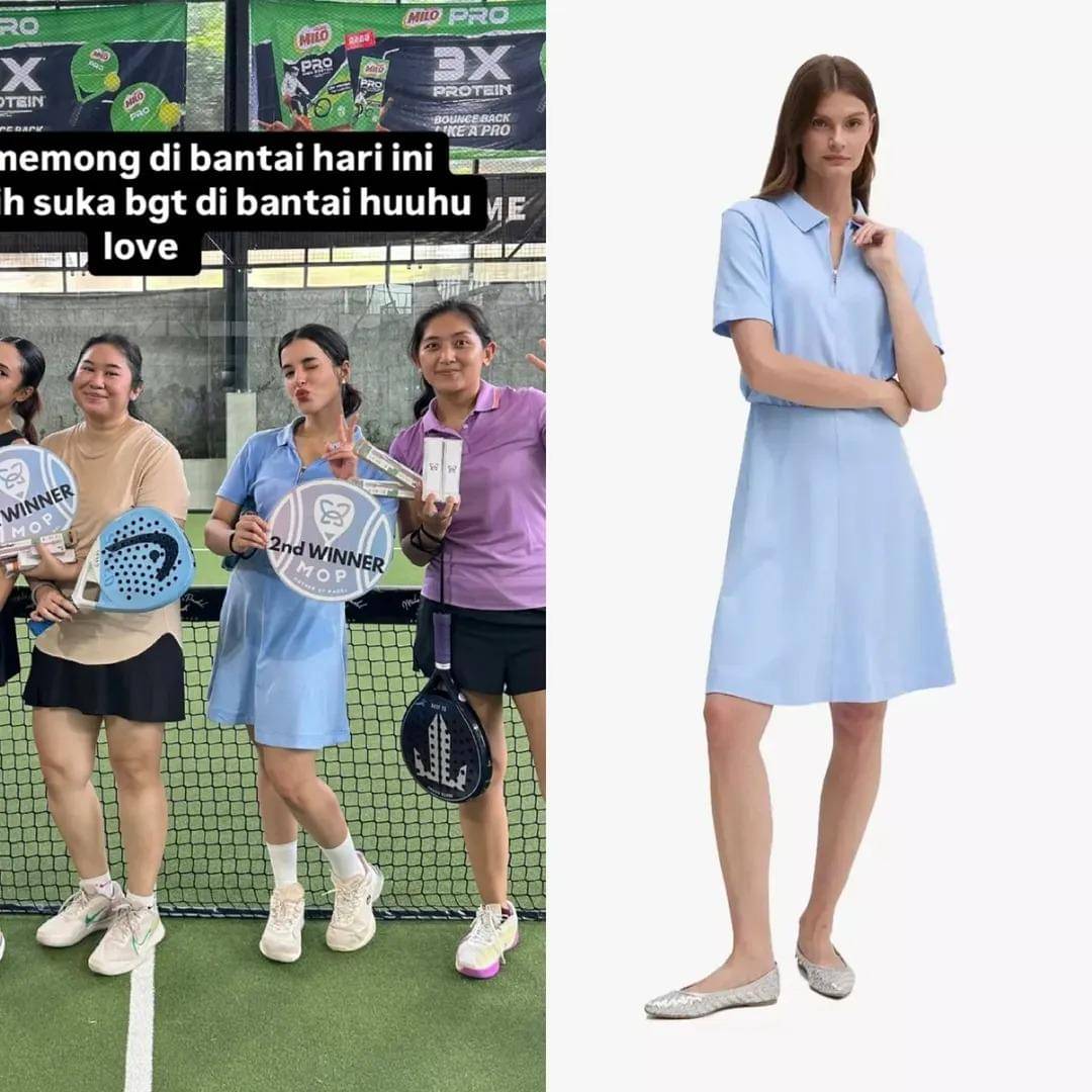 outfit padel Tasya Farasya
