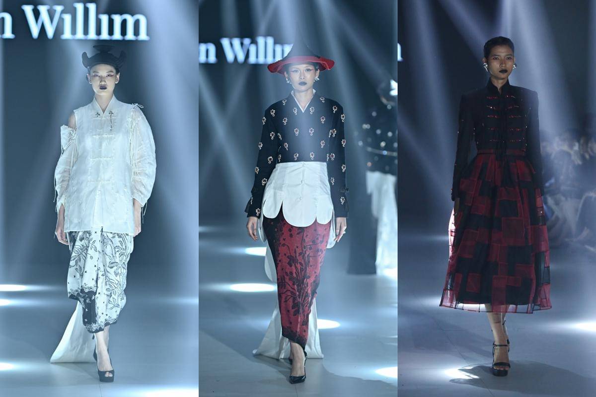 koleksi Wilsen Willim di Plaza Indonesia Fashion Week 2025 (dok. PIFW)