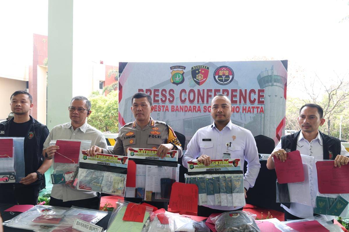 15 tersangka TPPO diamankan Polres Bandara Soekarno-Hatta 