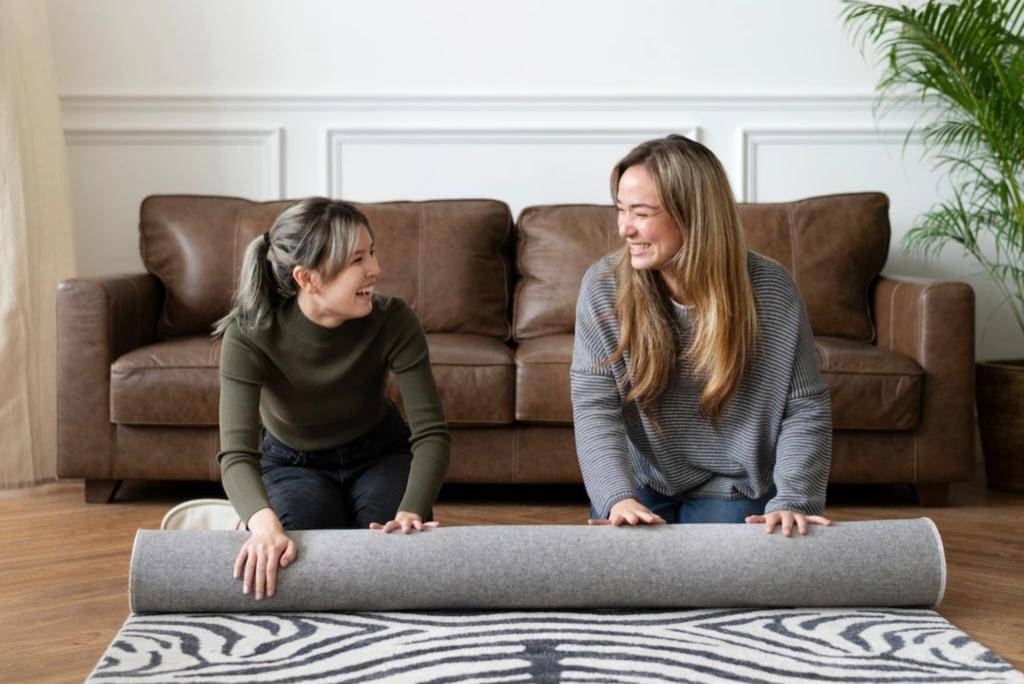 Ilustrasi menggulung karpet (freepik.com/rawpixel.com)