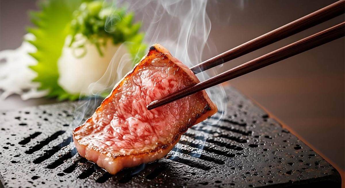 ilustrasi daging wagyu