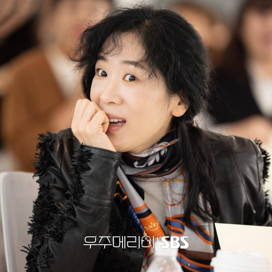 Baek Ji Won di pembacaan naskah drama Would You Marry Me (dok. SBS/Would You Marry Me)