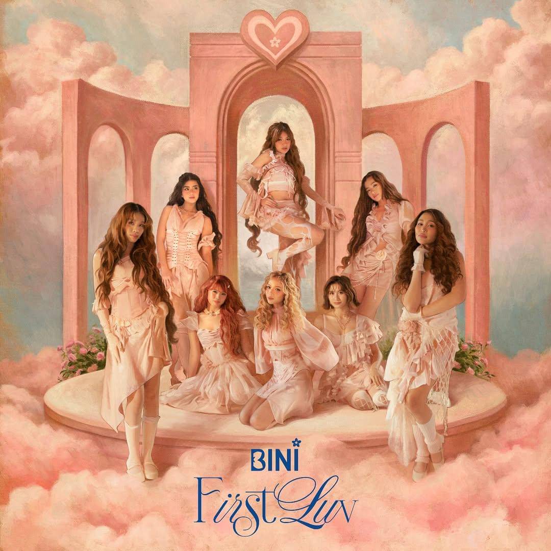sampul single first luv BINI (via instagram.com/bini_ph)