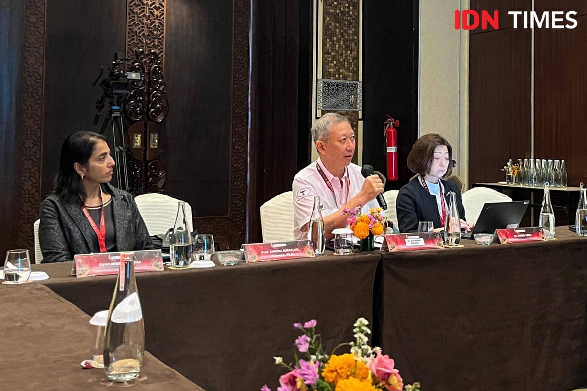 Rachmadi Joesoef, Ketua APSMI (tengah) saat memberikan penjelasan (dok.pribadi/Natalia Indah)