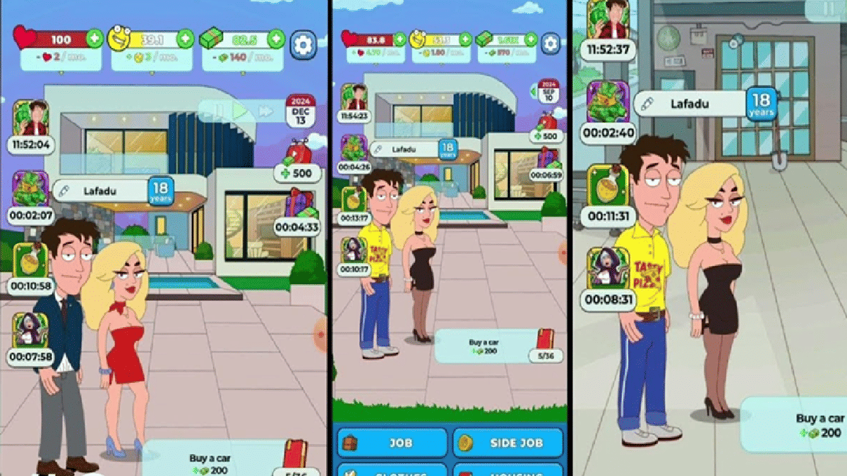 cuplikan gameplay Idle Guy is a Life Simulation