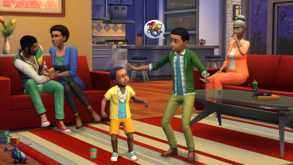 cuplikan gameplay The Sims 4