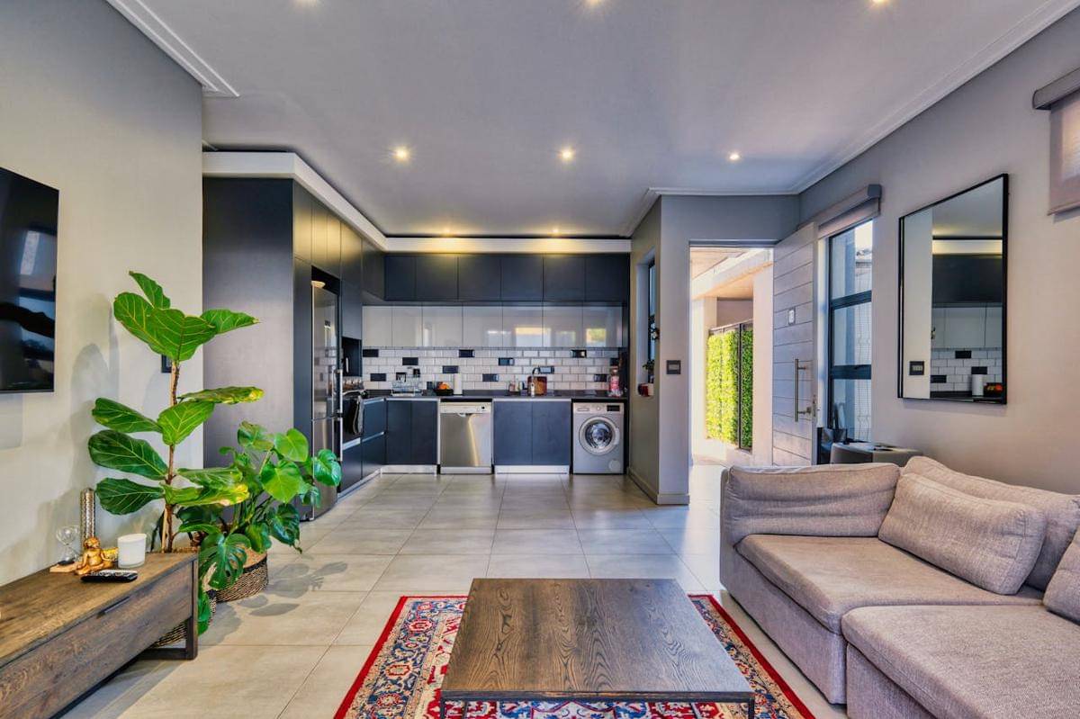 ilustrasi interior open space modern