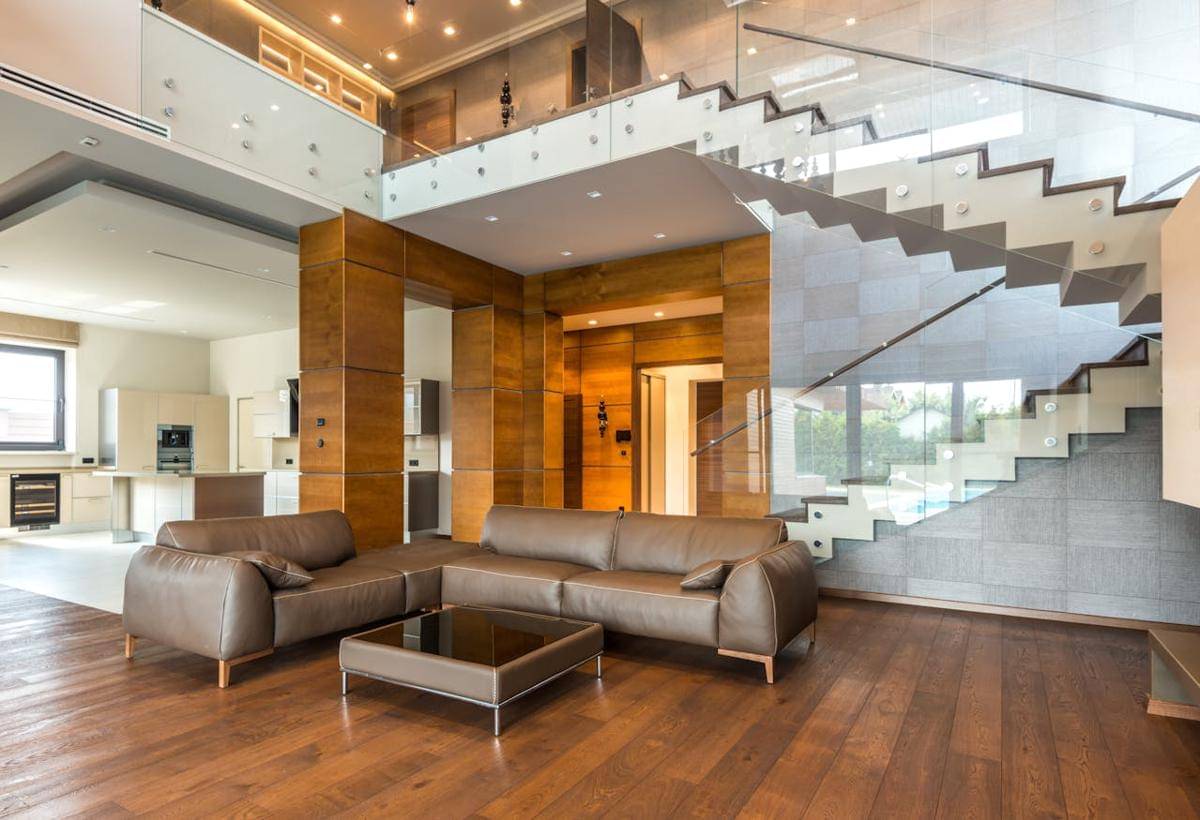ilustrasi interior open space modern