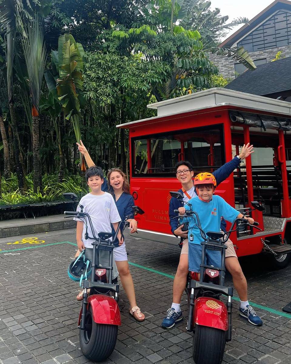 potret keluarga Putri Titian