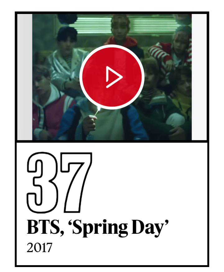 Tangkapan Layar "Spring Day" Raih Peringkat 37
