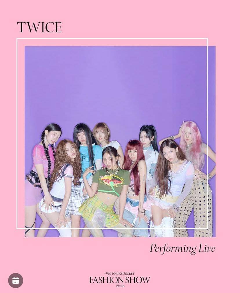 TWICE akan tampil di Victoria’s Secret Fashion Show (Instagram.com/victoriassecret)