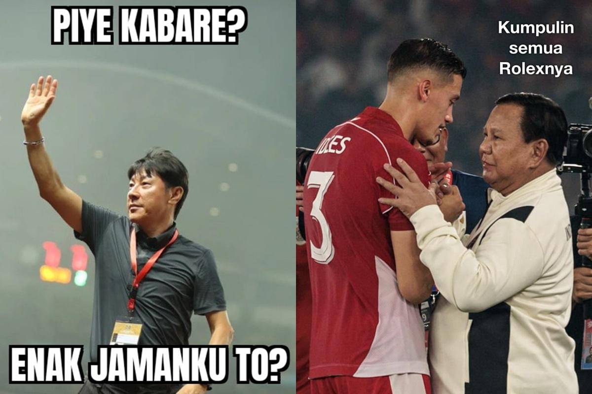 meme timnas kalah dari Arab Saudi