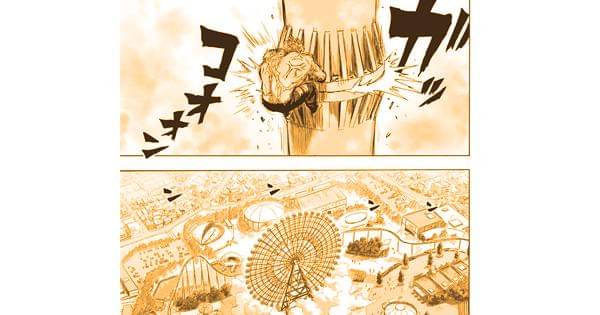 Sweet Mask berhasil mencegah bianglala jatuh - One Punch Man