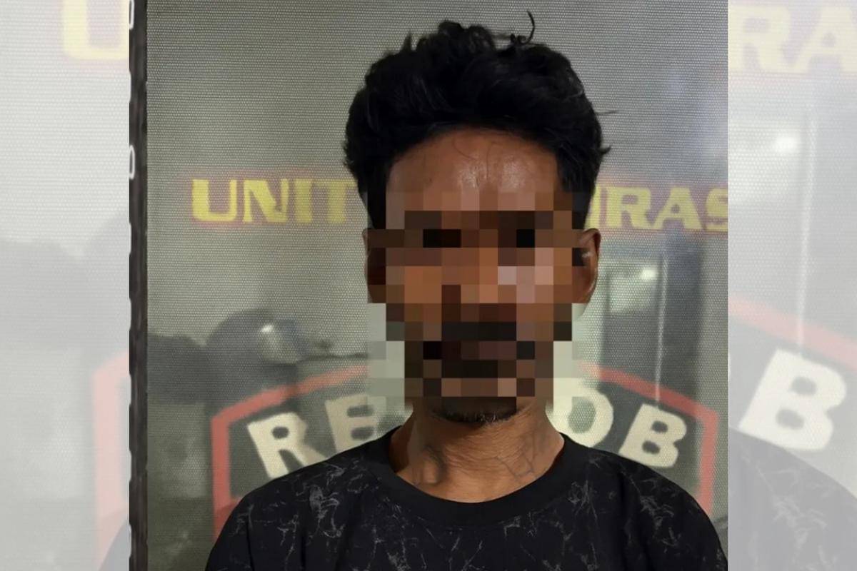 Pelaku penyerangan pak ogah di Maros, yang ditangkap polisi. (Dok. Polres Maros)