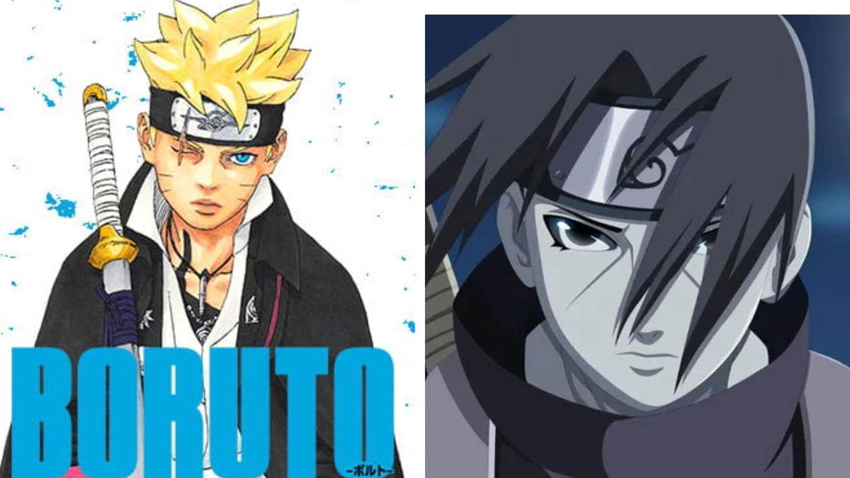 Boruto dan Itachi (Dok. Shueisha/Boruto: Two Blue Vortex, Pierrot Studios/Naruto: Shippuden)