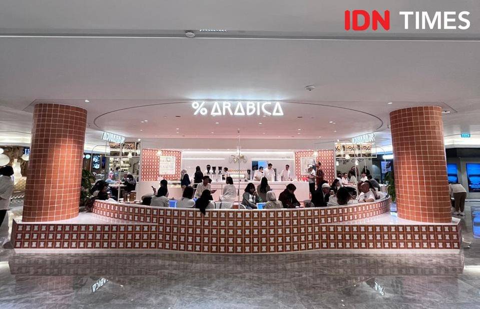 Potret Arabica di Plaza Indonesia, Jakarta Pusat