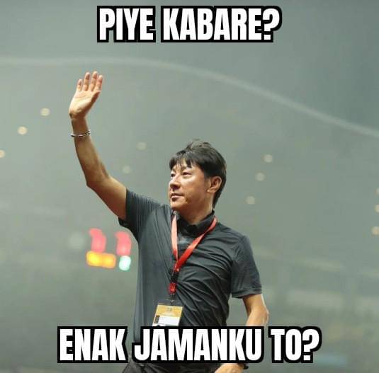 meme timnas kalah dari Arab Saudi