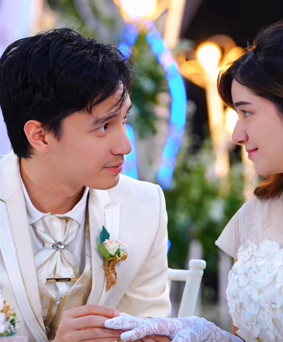 Cuplikan adegan akad nikah Dannia Salsabilla-Farhan Rasyid di sinetron Cinta Sedalam Rindu