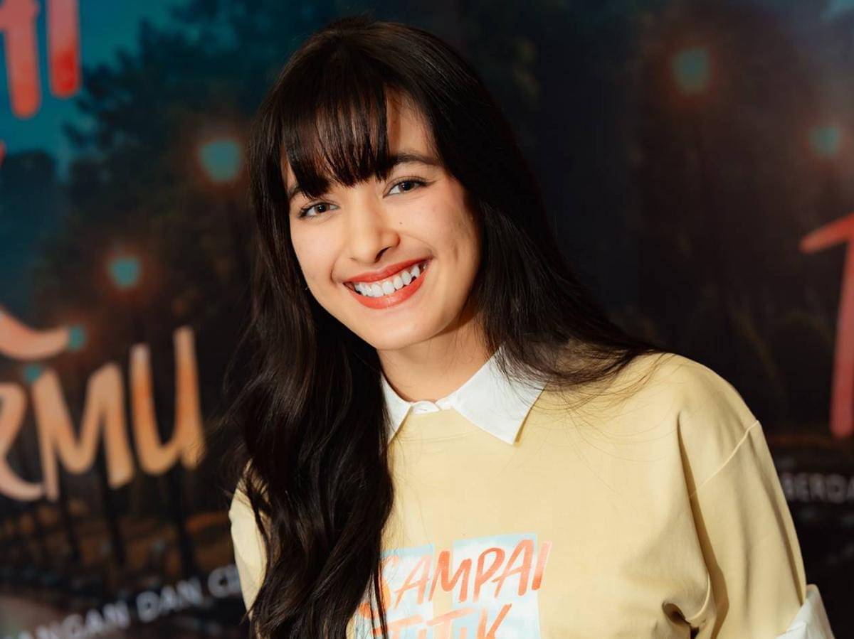 Mawar de Jongh di perilisan trailer film "Sampai Titik Terakhirmu" di XXI Senayan City, Rabu (8/10/2025)