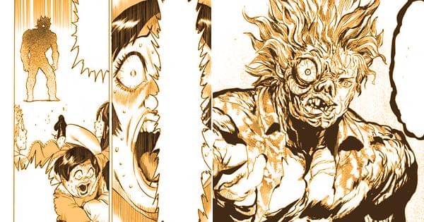 Salah satu penggemarnya ketakutan saat melihat wajah asli Sweet Mask - One Punch Man