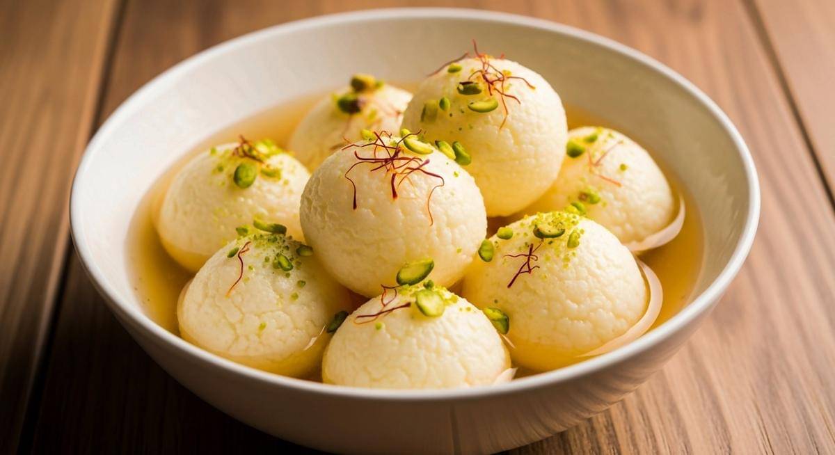 ilustrasi rasgulla (vecteezy.com/Hussain)