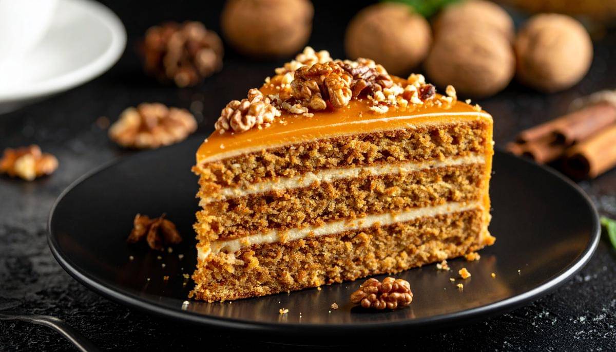 ilustrasi walnut cake (vecteezy.com/ProSpace Pro)