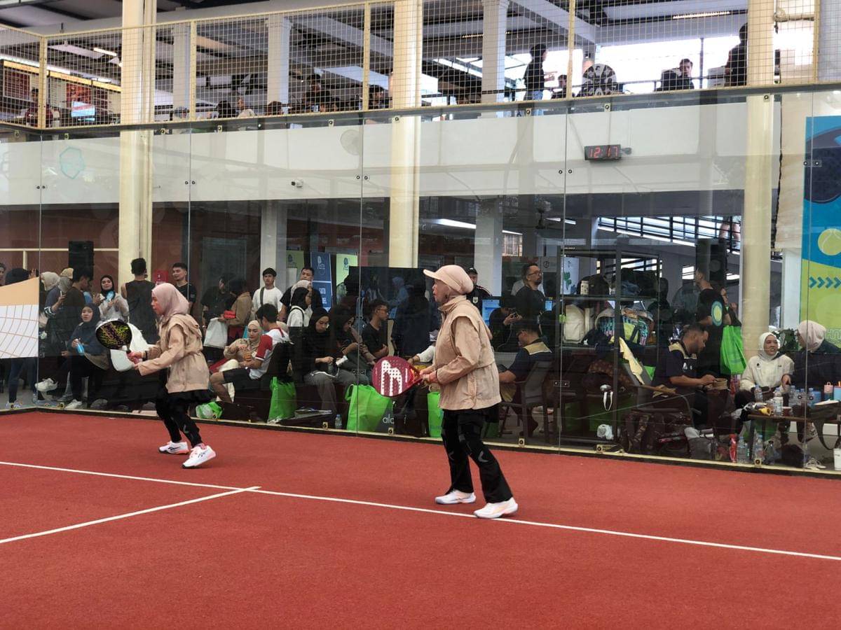 Potret Satu Padel Tournament yang diselenggarakan di The Raquette Temple, Bintaro, Tangerang Selatan. 7 Oktober 2025. (dok. Satu padel)