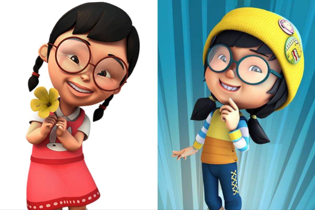 kesamaan karakter Mei Mei di Upin & Ipin dengan Ying di BoBoiBoy 