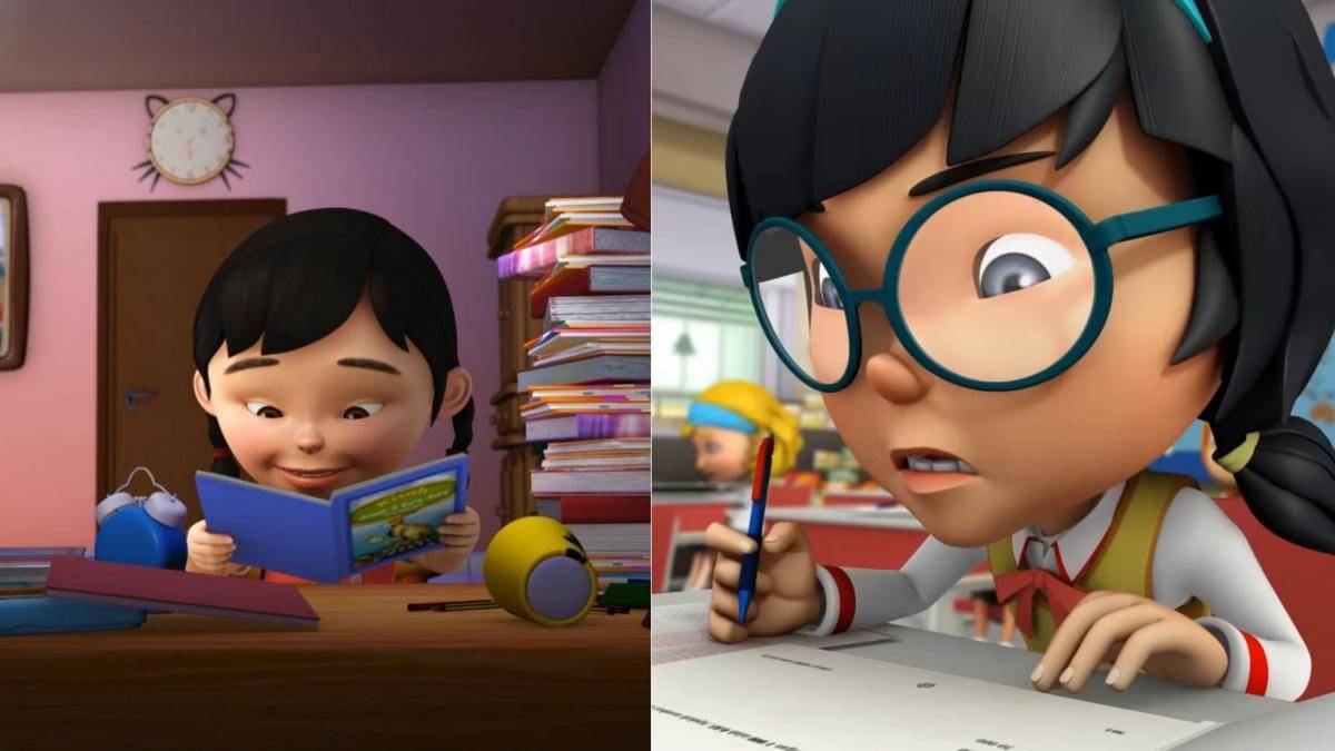 Mei Mei dan Ying sama-sama terkenal sebagai murid cerdas di sekolahnya